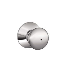 Schlage Plymouth Bright Chrome Privacy Knob