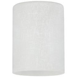 Westinghouse Cylindrical White Glass Lamp Shade 1 pk