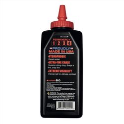 CE Tools 10 oz Permanent Extreme Visibility Marking Chalk Baboon Butt Red 1 pk
