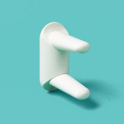 Regalo White Plastic Lever Handle Lock 1 pk