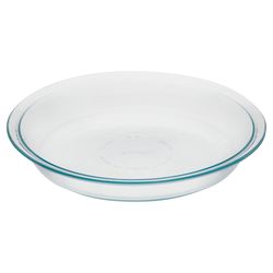Pyrex 9 in. W X 9 in. L Pie Plate Clear