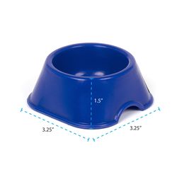 Ware Pet Plastic Small Size Pet Bowl