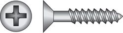 HILLMAN No. 8 X 1 in. L Phillips Black Phosphate Twin Thread Cabinet Screws 1 pk