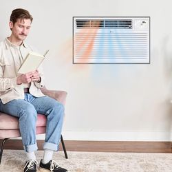 LG 11800 BTU 230 V Through-the-Wall Air Conditioner w/Remote 540 sq ft