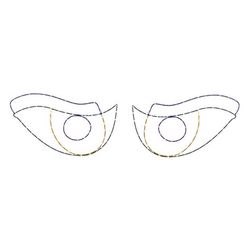 Celebrations Halloween LED Prelit Scary Eyes Window Silhouette Halloween Decor