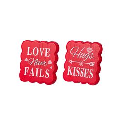 Glitzhome Valentine's Table Decor 2 each