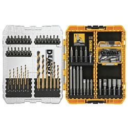 DeWalt Assorted Drill and Driver Bit Set Steel 80 pc