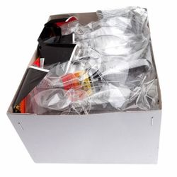 Forney Starlite Safety Glasses Clear Lens Clear Frame 10 pc