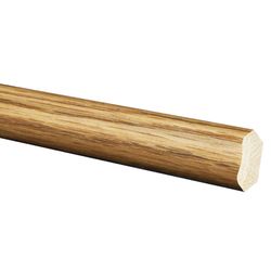 Inteplast Building Products 1/4 in. H X 7/8 in. W X 8 ft. L Prefinished Ultra Oak Polystyrene Trim