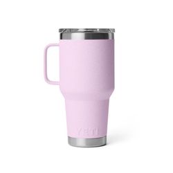 YETI Rambler 30 oz Cherry Blossom BPA Free Travel Mug