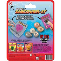 Top Secret Toys Discover It Pearl Shucking Lab Synthetic Dissection Kit Pink