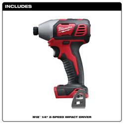 Milwaukee 18V 1/4 in. Cordless Brushed Impact Driver Tool Only