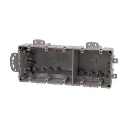 Madison Electric Smart Box Rectangle PVC 5 gang Electrical Box Gray