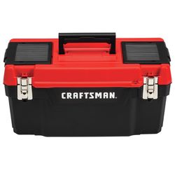 CRAFTSMAN 20 in. Tool Box Black/Red
