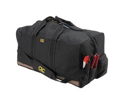 CLC 12 in. W X 12 in. H Polyester Gear Bag 7 pocket Black/Tan 1 pc