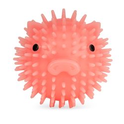 Kikkerland For Dog Pink TPR Piggy Ball Dog Toy 1 pk