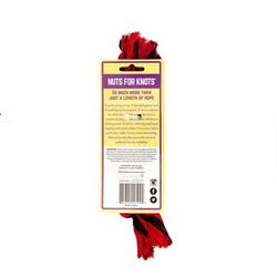 Multipet Nuts For Knots For Dog Assorted Cotton 2-Knot Rope Dog Toy 1 pk
