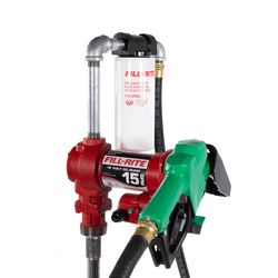Fill-Rite Cast Iron Fuel Pump Hose and Nozzle 15 gpm