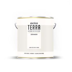Evolve Terra Satin Cotton Whisper Paint and Primer Interior 1 gal