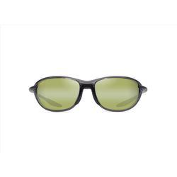 Maui Jim Hookipa Ultra R Sunglasses Men's Metal Shiny Trans Dark Grey Frame Maui HT Lens Polarized