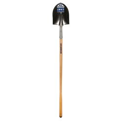 Seymour S400 Jobsite Steel Round Shovel Wood Handle