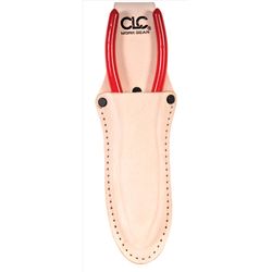 CLC 1 pocket Leather Plier Holder 2.5 in. L X 8.5 in. H Tan
