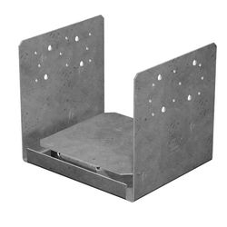 Simpson Strong-Tie 8 in. H X 8 in. W 14 Ga. Galvanized Steel Adjustable Post Base