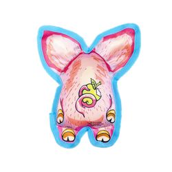 Fuzzu All Ears For Dog Multicolored Polyester Pignantius Dog Toy Medium 1 pk