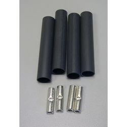 Campbell 8 AWG Heat Shrink (Heavy Wall) Splice Kit Black 4 pk