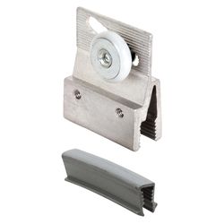Prime-Line 3/4 in. D X 1.75 in. L Aluminum/Nylon Roller Assembly 2 pk