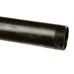 BK Products Southland 2 in. D X 60 in. L Black Steel Pre-Cut Pipe