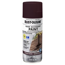 Rust-Oleum Roof Accessory Flat Espresso Brown Spray Paint 12 oz