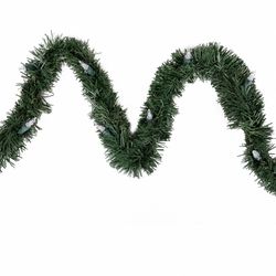 Good Tidings 4 in. D X 12 ft. L Incandescent Prelit Clear Pine Garland