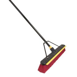 Quickie Bulldozer Synthetic 24 in. Push Broom