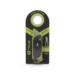 True 3.11 in. Sliding Utility Blade Black 1 pc