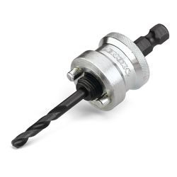 Lenox Snap-Back 1-1/4 - 6 in. X 7-1/2 in. L Steel Drill Bit Arbor Quick-Change Hex Shank 1 pc