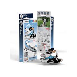 Safari Ltd. Eugy Dog Hope 3D Puzzle Black/White
