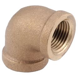 Anderson Metals 1/4 in. FIP in. X 1/4 in. D FIP Brass 90 Degree Elbow