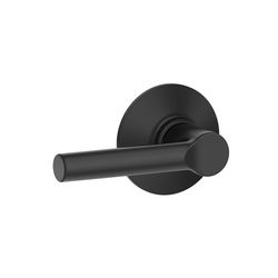 Schlage Broadway Modern Matte Black Passage Lever