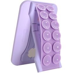 LoveHandle Purple Lavender Suction Cell Phone Grip For All Mobile Devices