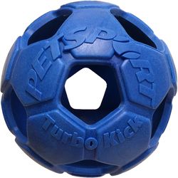 Petsport Turbo Kick For Dog Assorted TPR Soccer Ball Dog Toy Large 1 pk