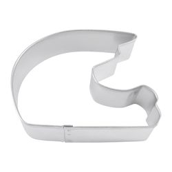 R&M International Corp 3 in. W X 4 in. L Racing Helmet Cookie Cutter Silver 1 pc