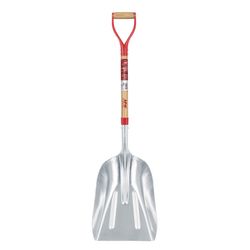 Ace 45 in. Aluminum Scoop General Purpose Shovel Wood Handle