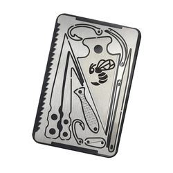 Lucky Jack Adventure Card Stainless Steel 1 pk