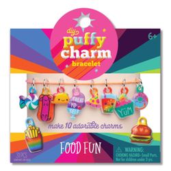 DIY Puffy Charm Animal Bracelet Assorted 31 pc