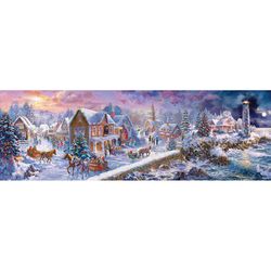 Eurographics Holiday at the Seaside Jigsaw Puzzle Multicolored 1000 pc