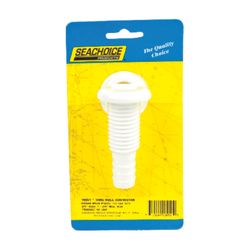 Seachoice Polished Plastic 3/4 in. W Thru Hull Connector 1 pk