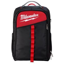 Milwaukee Ballistic Backpack 22 pocket Black/Red 1 pc