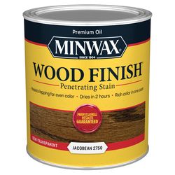 Minwax Wood Finish Semi-Transparent Jacobean Oil-Based Penetrating Wood Stain 1 qt