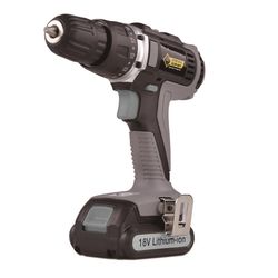 Steel Grip 18V 3/8 in. Brushed Cordless Drill Kit (Battery & Charger)